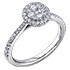 Ring 14kt White Gold - 1.00ct Total Natural Diamond | DX701W100 - Image 3