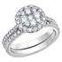 Ring 14kt White Gold - 1.00ct Total Natural Diamond | DX701W100 - Image 4