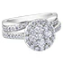 Ring 14kt White Gold - 1.00ct Total Natural Diamond | DX701W100 - Image 6