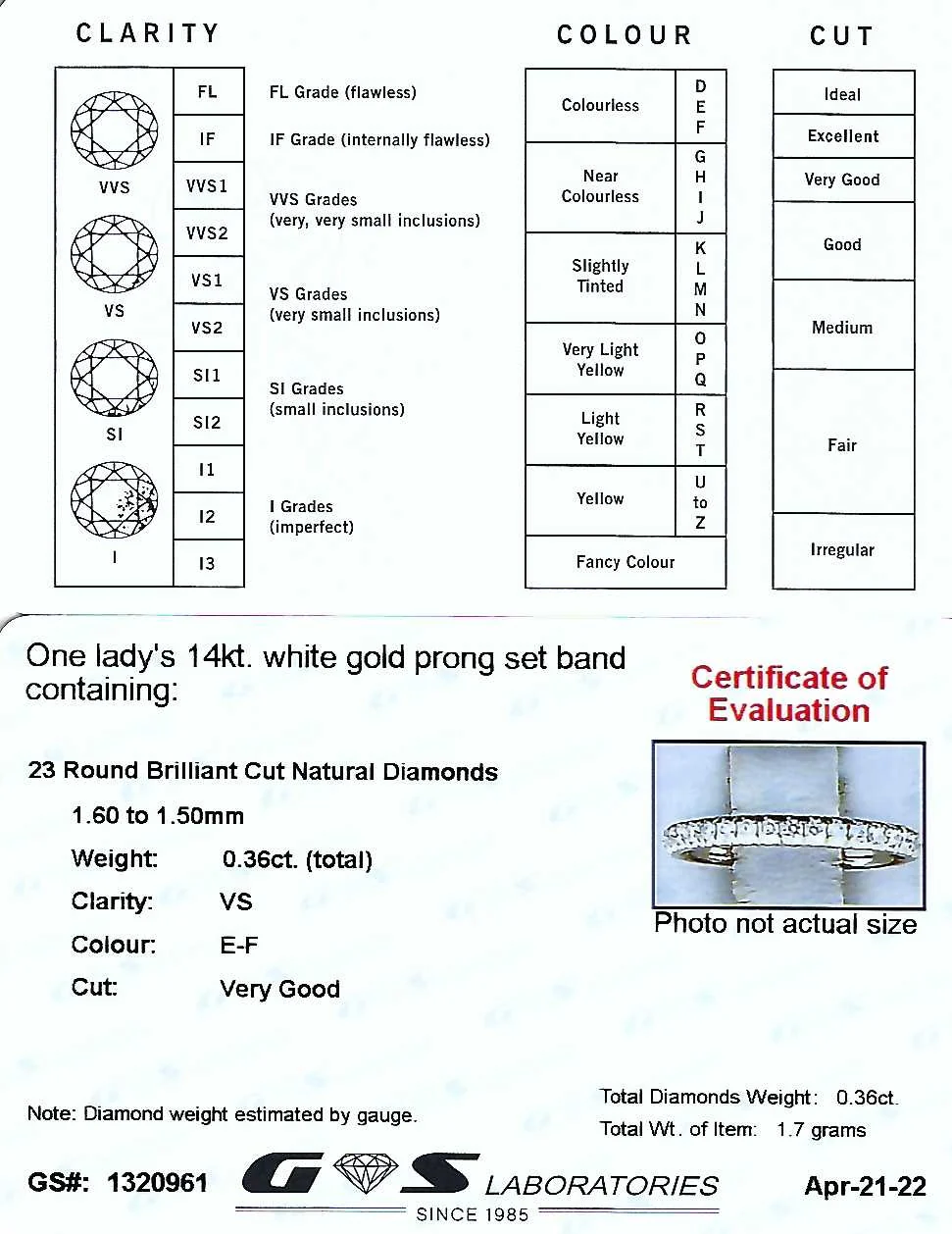 Half eternity band - 14kt white gold & diamonds | R-21997-0.35ct - Image 3