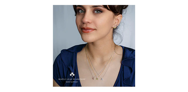 Pendant & Chain - Aquamarine and Diamonds - 14kt white gold | ML867WAQ - Image 3