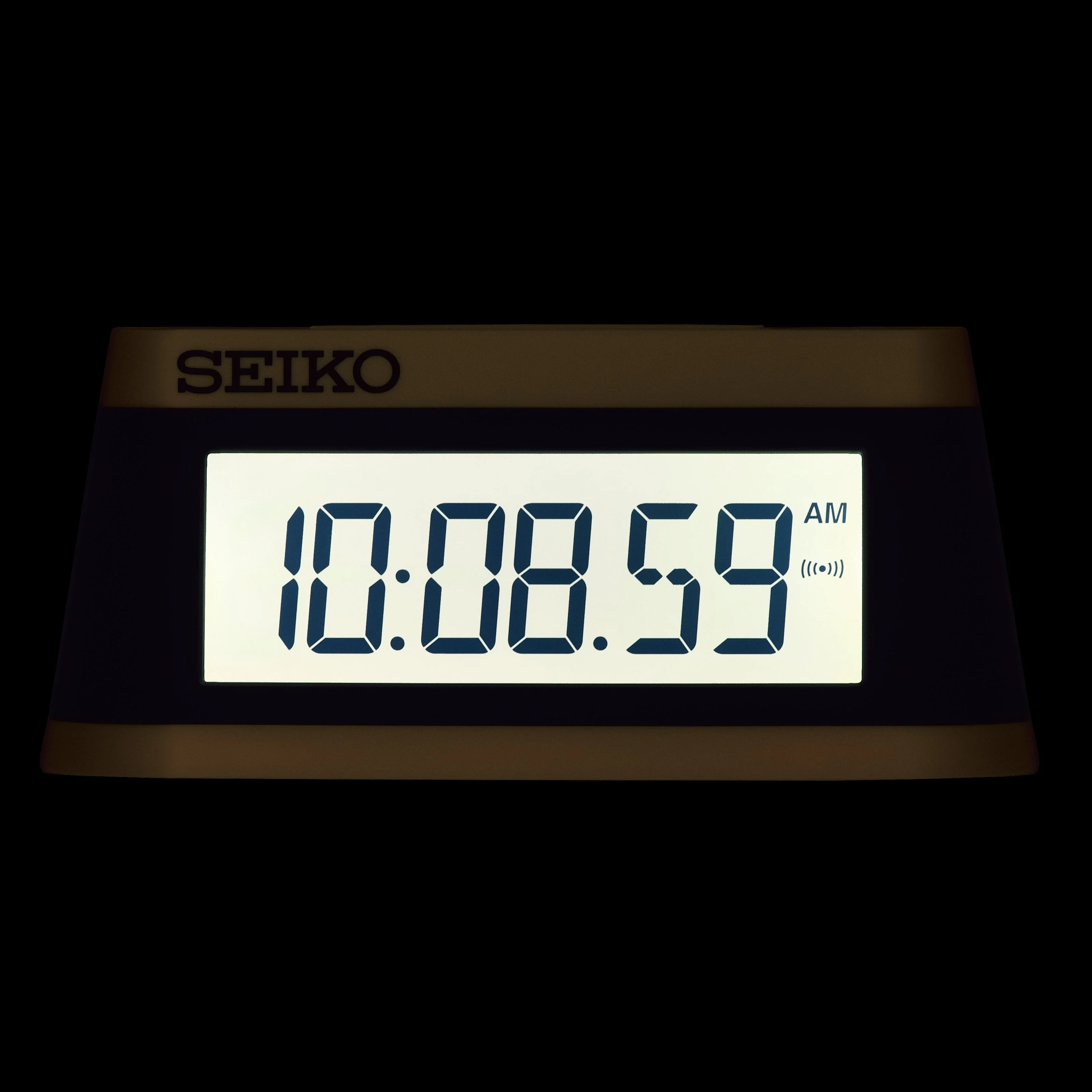 Seiko Alarm Clock -  Yellow & Black | QHL091Y - Image 4