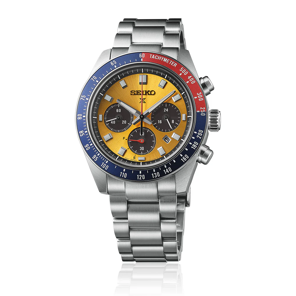 Seiko Prospex Speedtimer Solar Chronograph - Orange - 41.4mm | SSC947P1 - Image 3