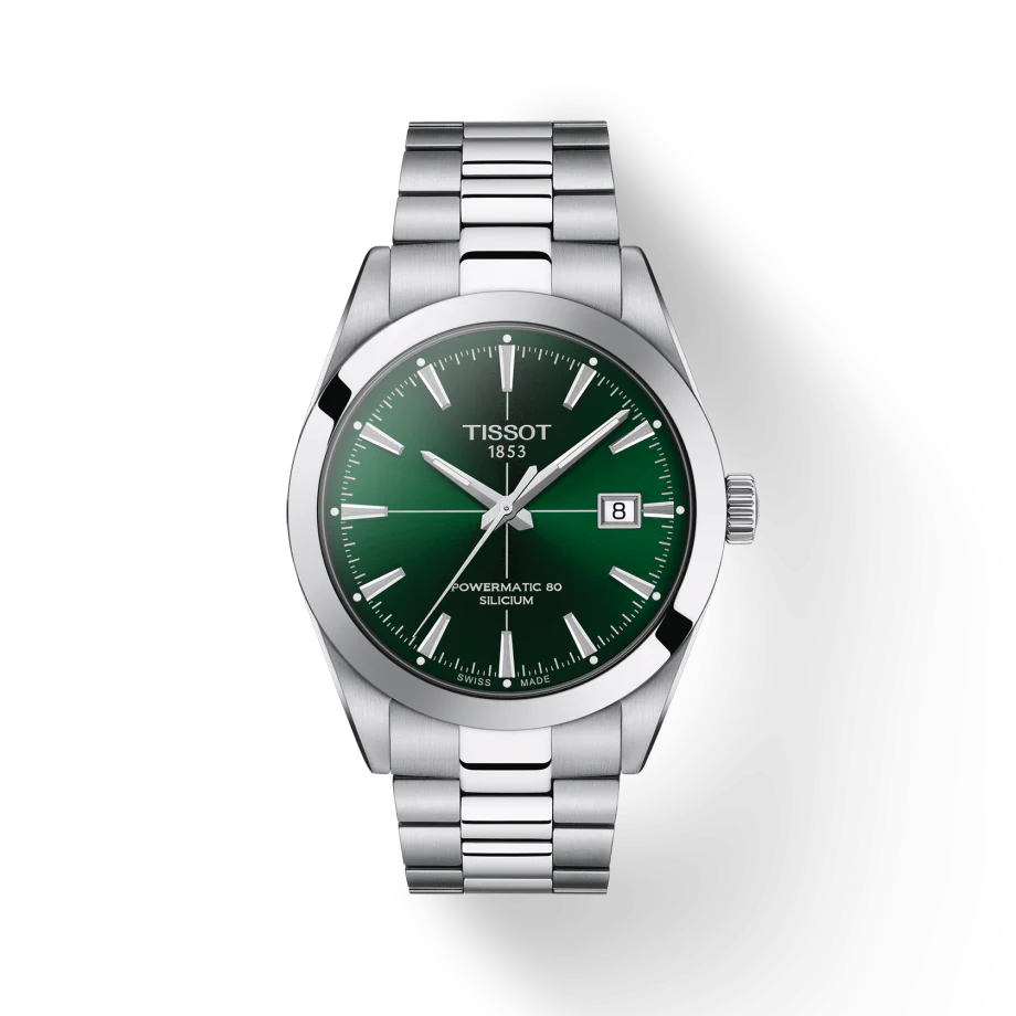 Tissot Gentleman Powermatic 80 Silicium - Green | T1274071109101 - Image 7